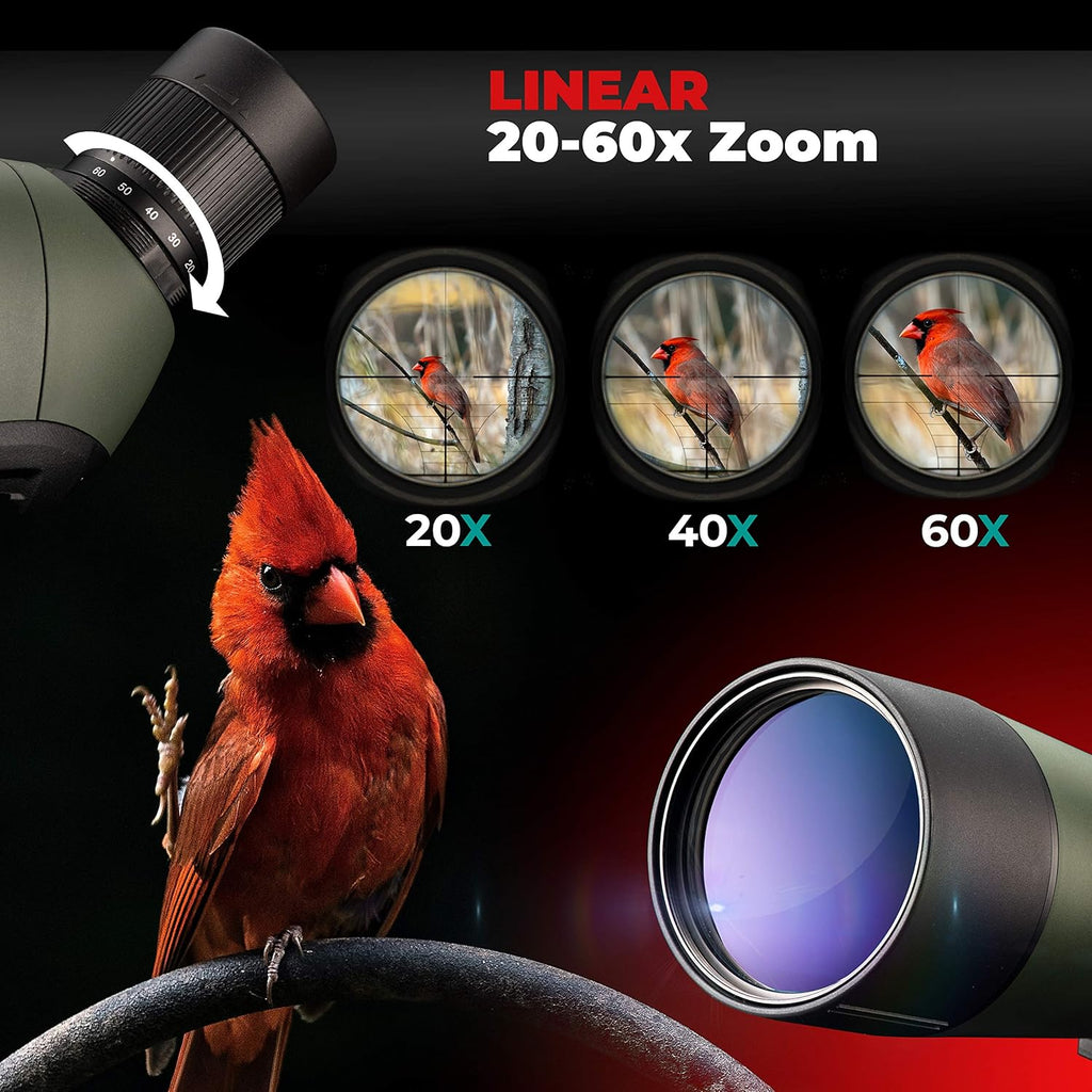 20-60x80 Spotting Scope with Tripod C983533