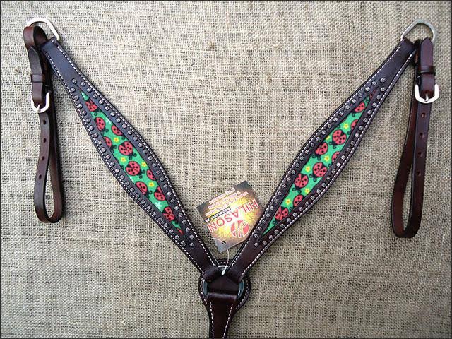 Brown Western Horse Breast Collar V108034
