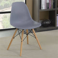 Gray Mid-Century Side Chair (Set of 2) P3717