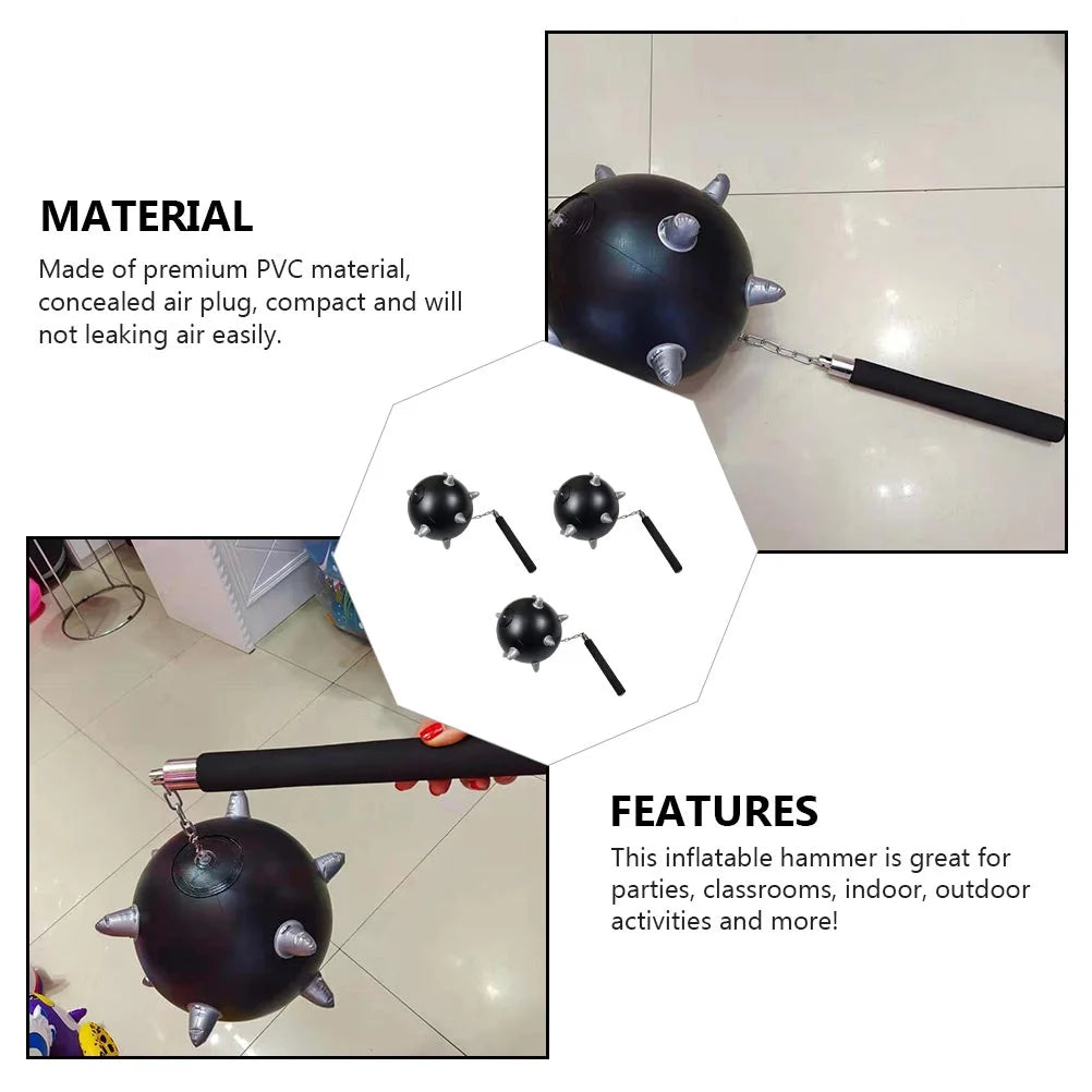 Inflatable Hammer 9 Pcs Party Props Water Pvc L868356