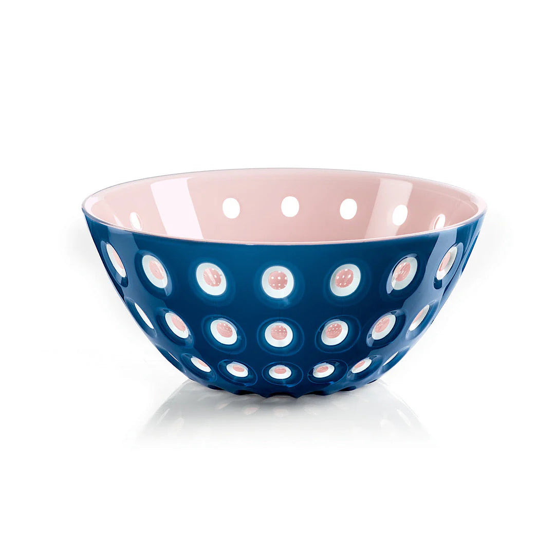 Bowl 25cm Red/White/Transparent L66132