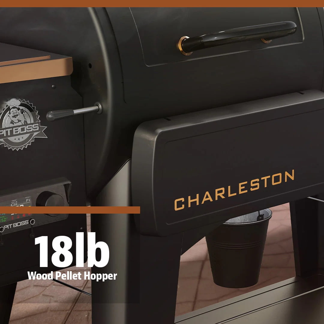 Wood Pellet Grill/Gas Griddle Combo H75125