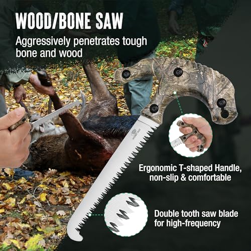 4 Pcs Hunting Knife Set with Portable Sheath N699