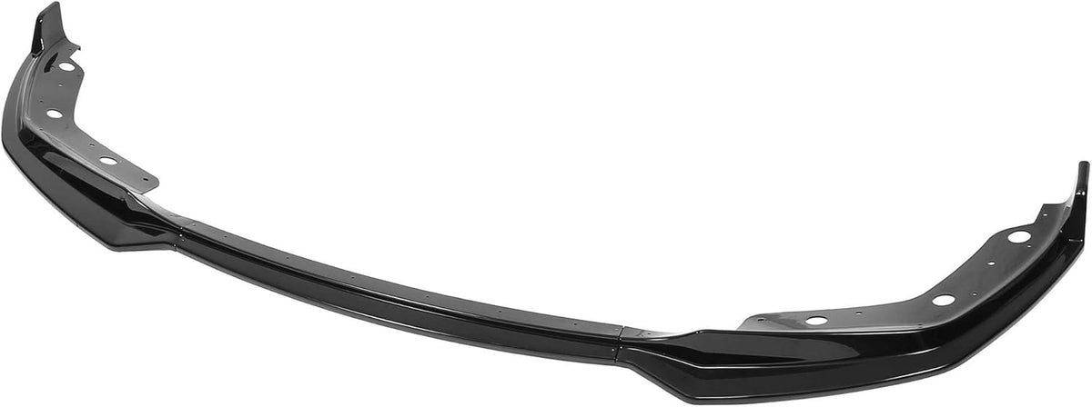 Glossy Black Car Front Bumper Bottom Lip Spoiler Splitter Pack of 2 D775