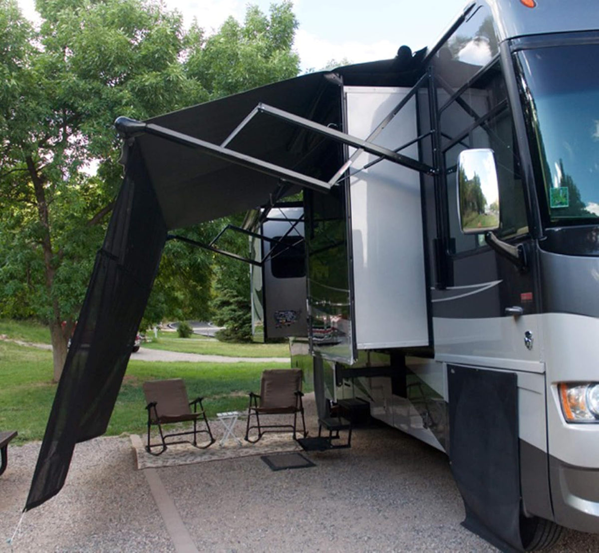 Black 13' x 9' RV Awning X87650