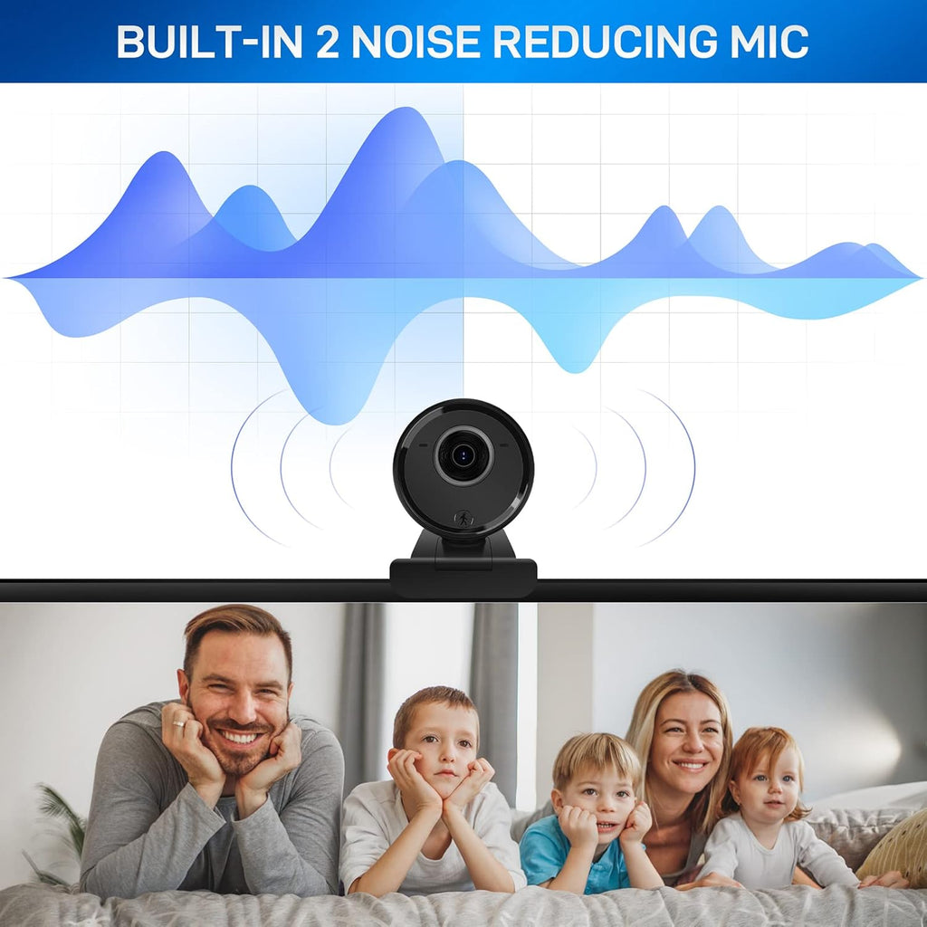 1080P 30FPS Webcam with Dual Microphone S233