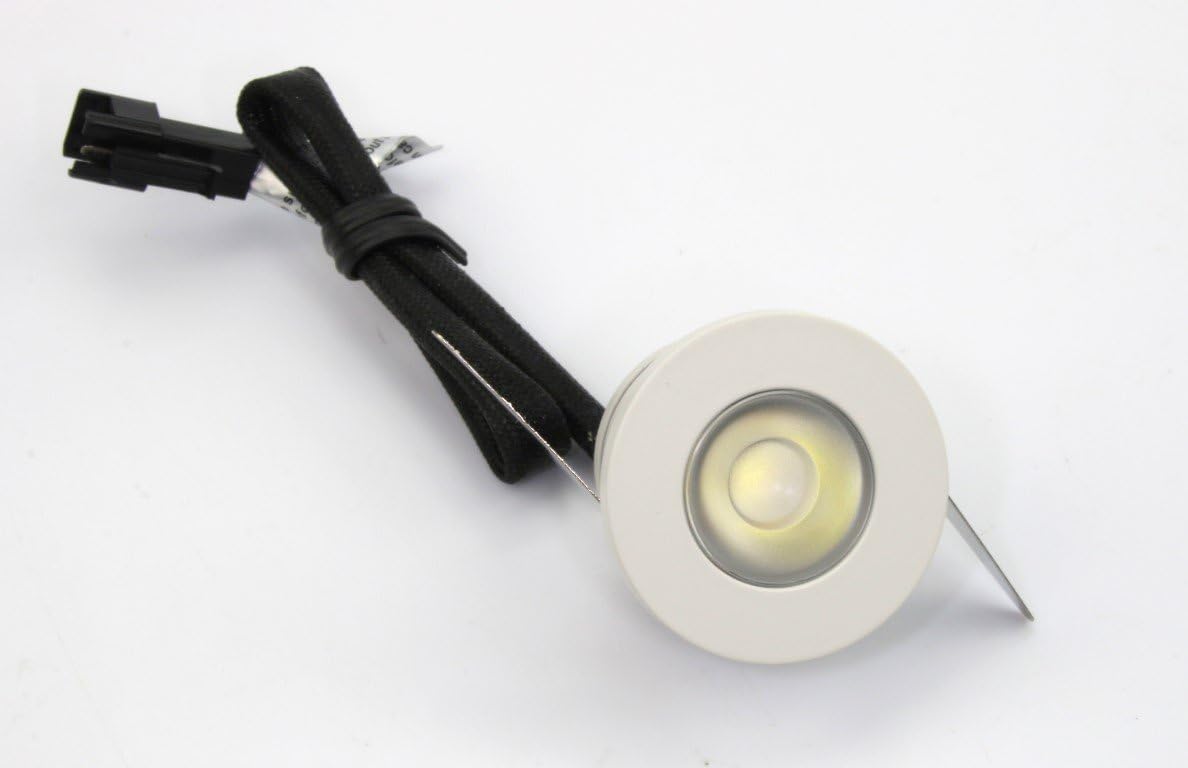 1.25 Diameter 1 Watt Cool White LED Down Light W445
