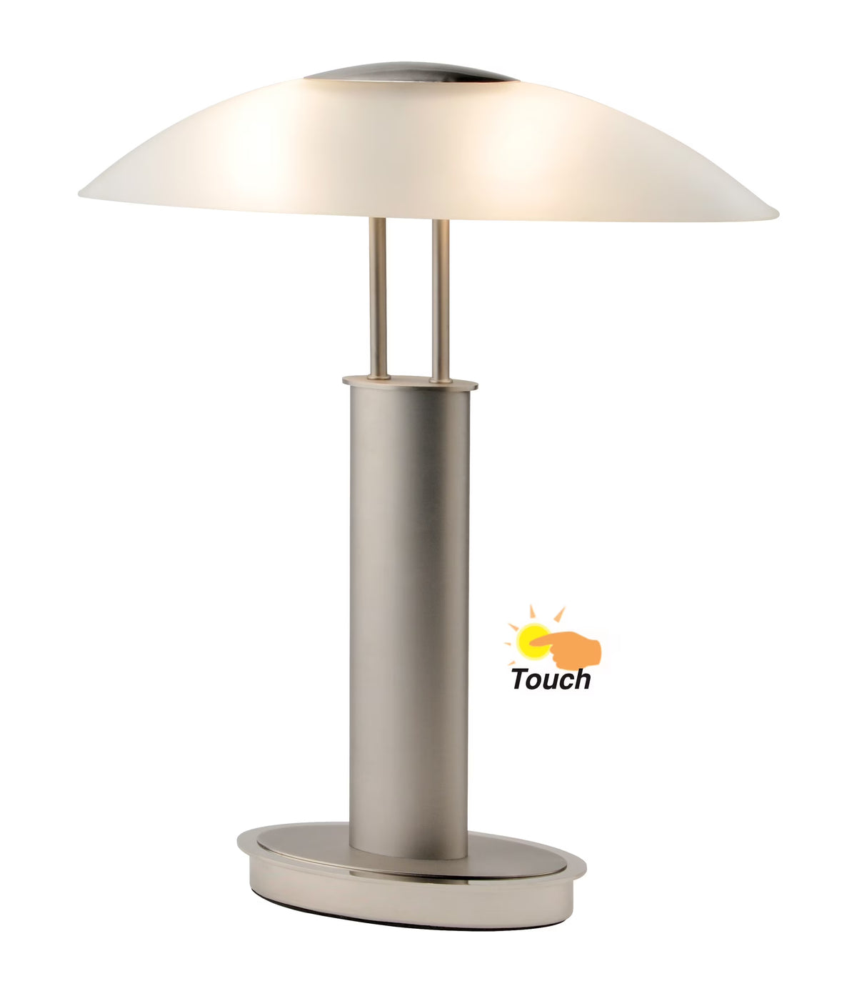Touch-switch Table Lamp with Frosted Glass Shade S91810