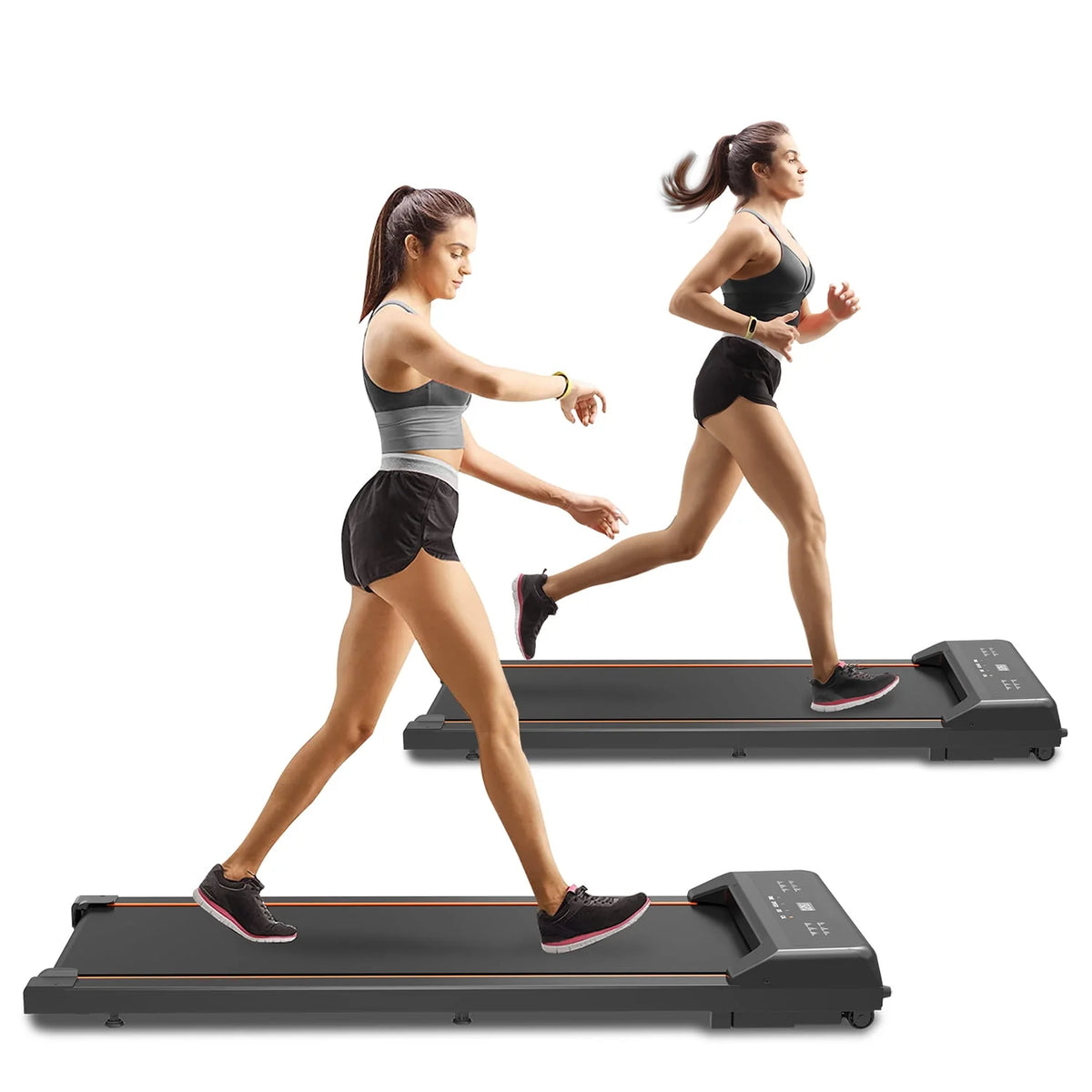 Under Desk Treadmill with LED Display and Remote Control S13387