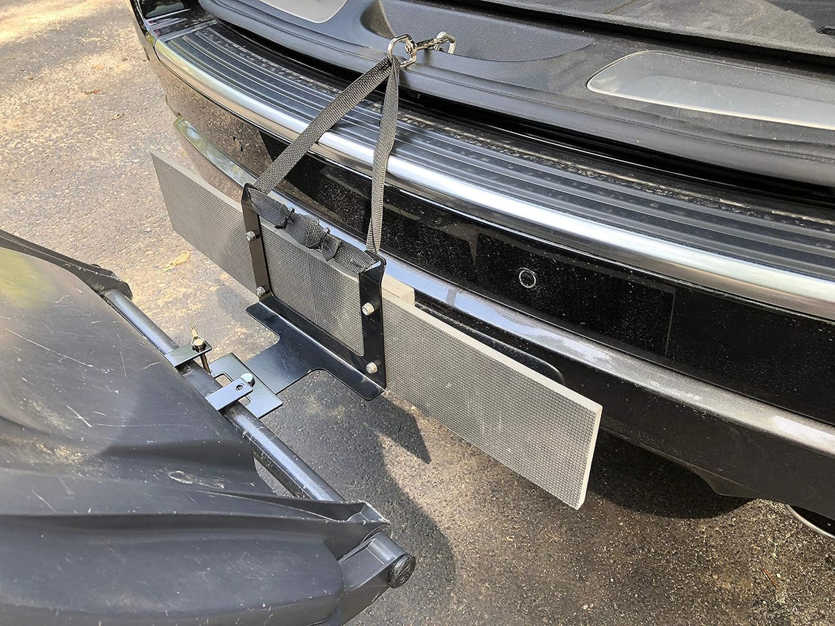 Wheeled Trash/Recycle Can Hauling Hitch G451