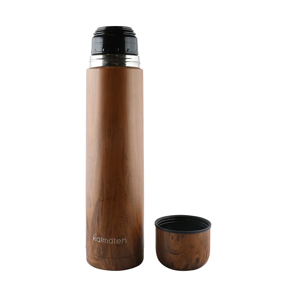 Yerba Mate Set with Gourd, Vacuum Insulated Thermos 1000ml, Bombilla Straw and Cleaning Brush Y522