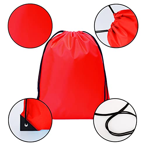 50 Pcs Drawstring Polyester Bags Y187299