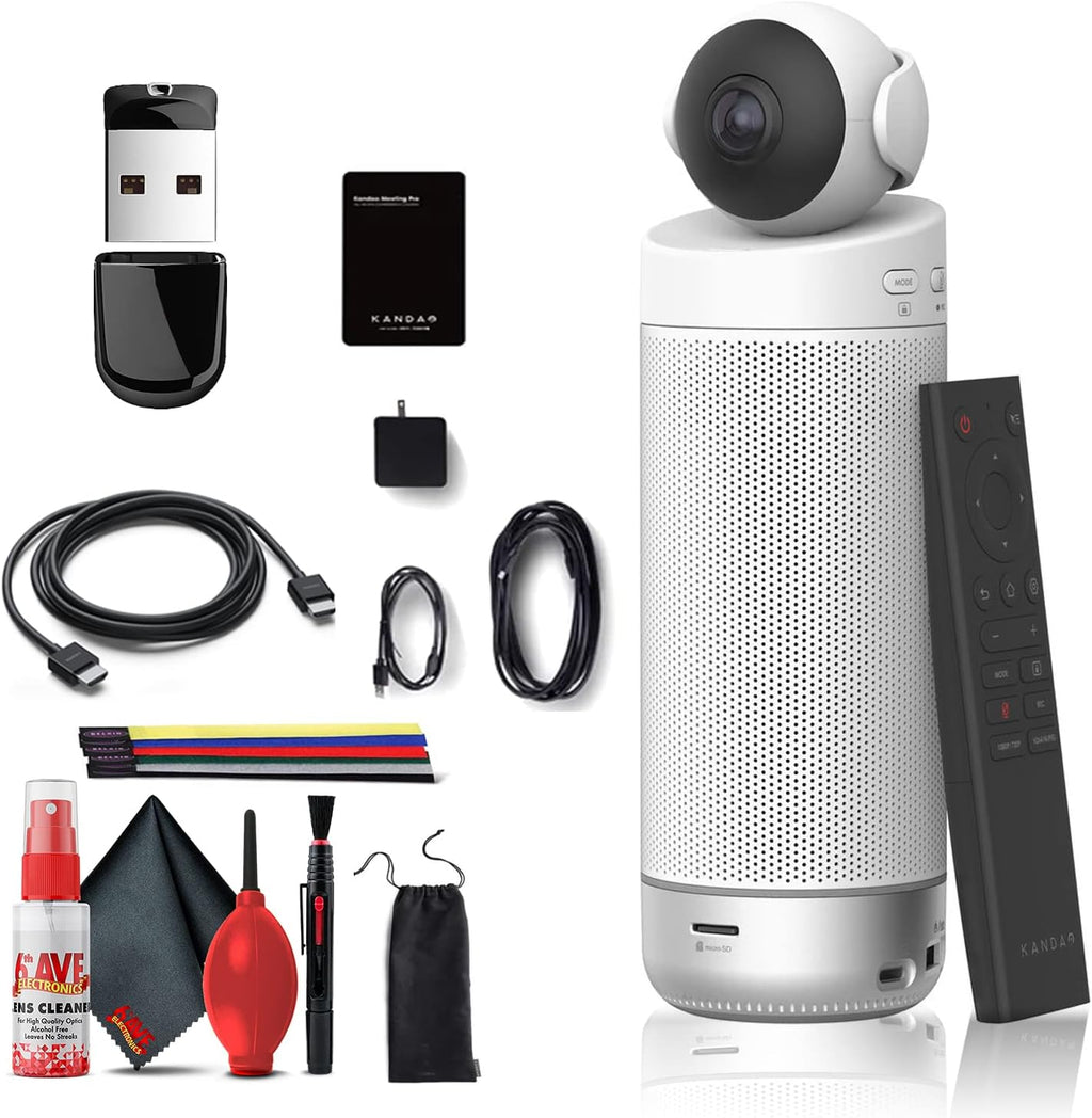Conference Camera with 32GB USB Key, Velcro Straps, Cleaning Kit, HDMI Cable M9889