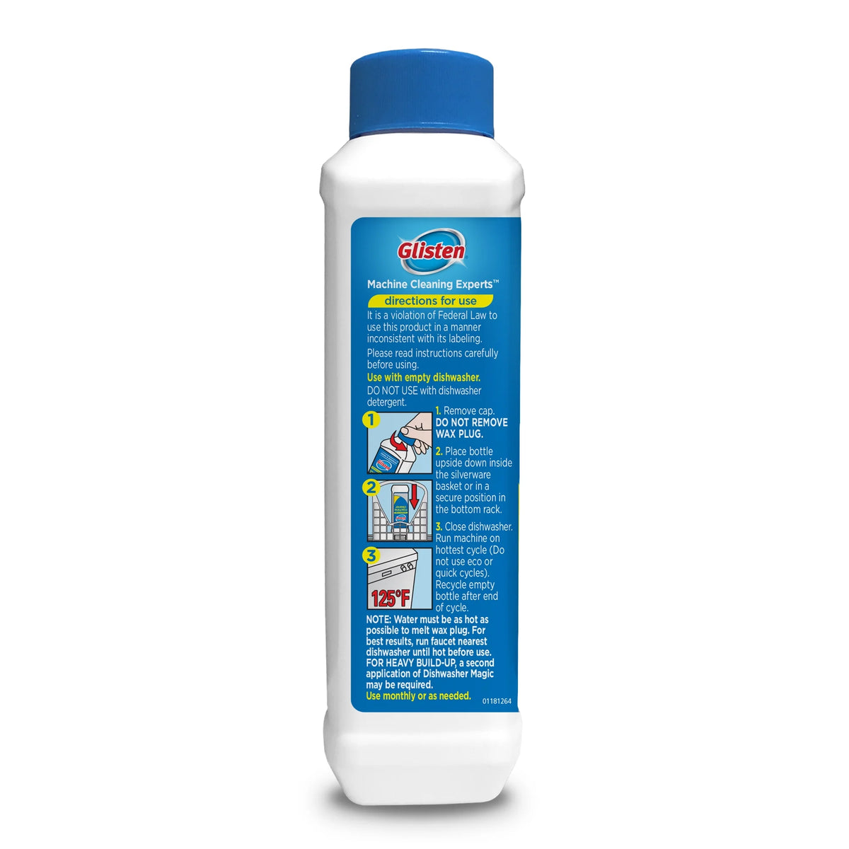 Lemon Scent Dishwasher Cleaner 2 Count 2 Pack Q6190