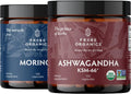 Organic KSM-66 Ashwagandha + Organic Moringa Vegan Capsules B69069
