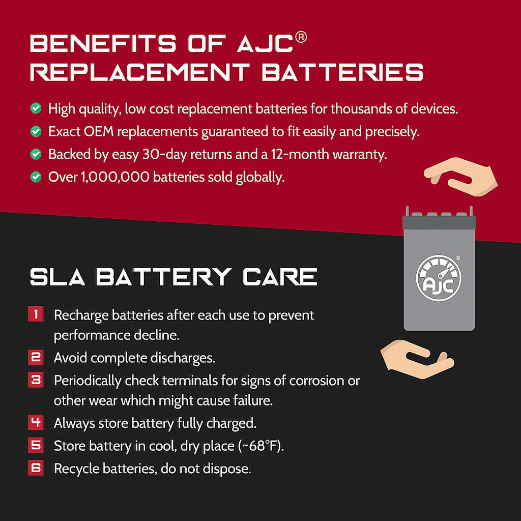 Motorcycle Replacement Battery 1500CC 12V S8738