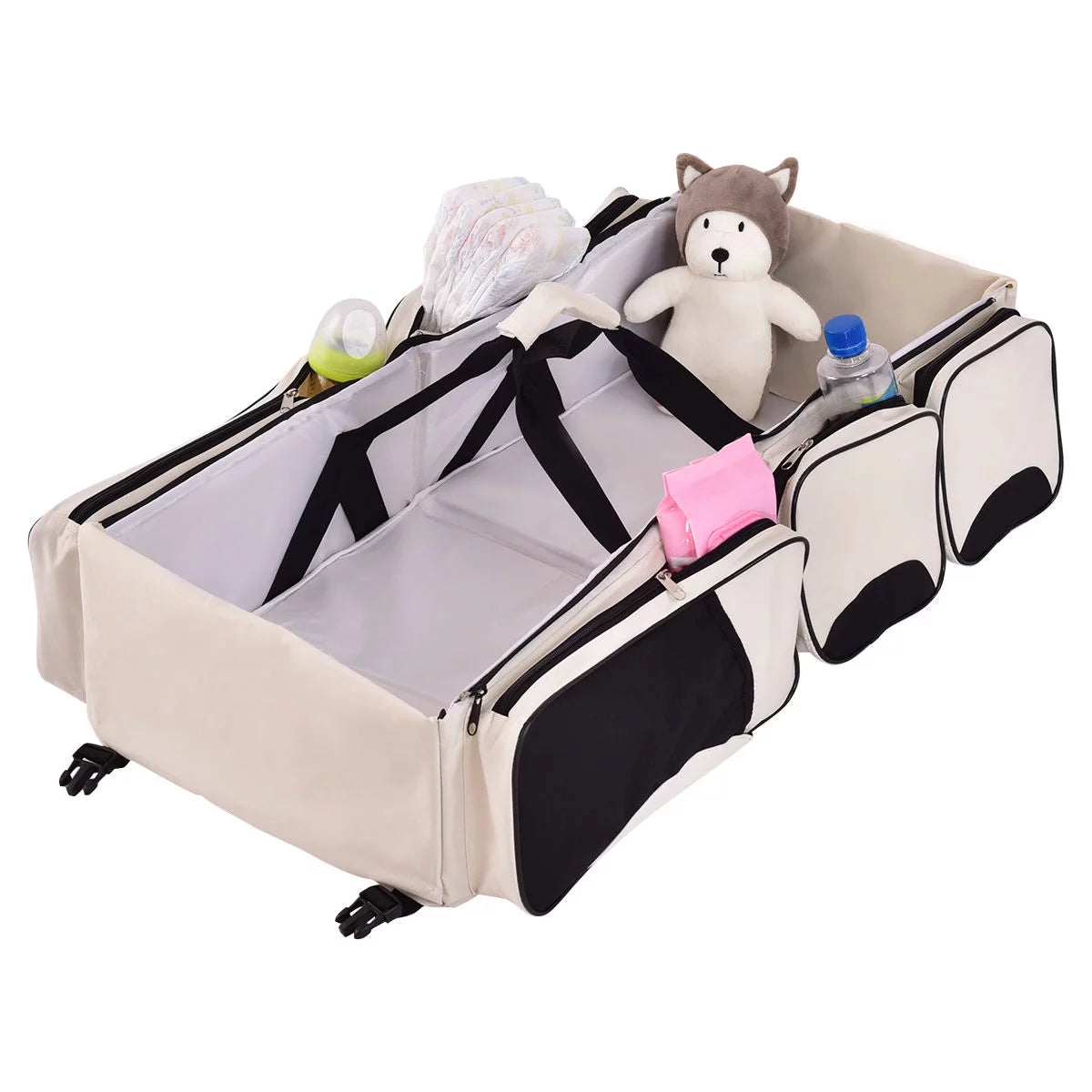 3-in-1 Portable Baby Backpack with Changing Pad C74605