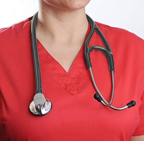 Metallic Gray Cardiology Stethoscope X223