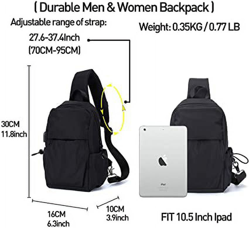Small Sling Crossbody Backpack Shoulder Messenger Bag S280411