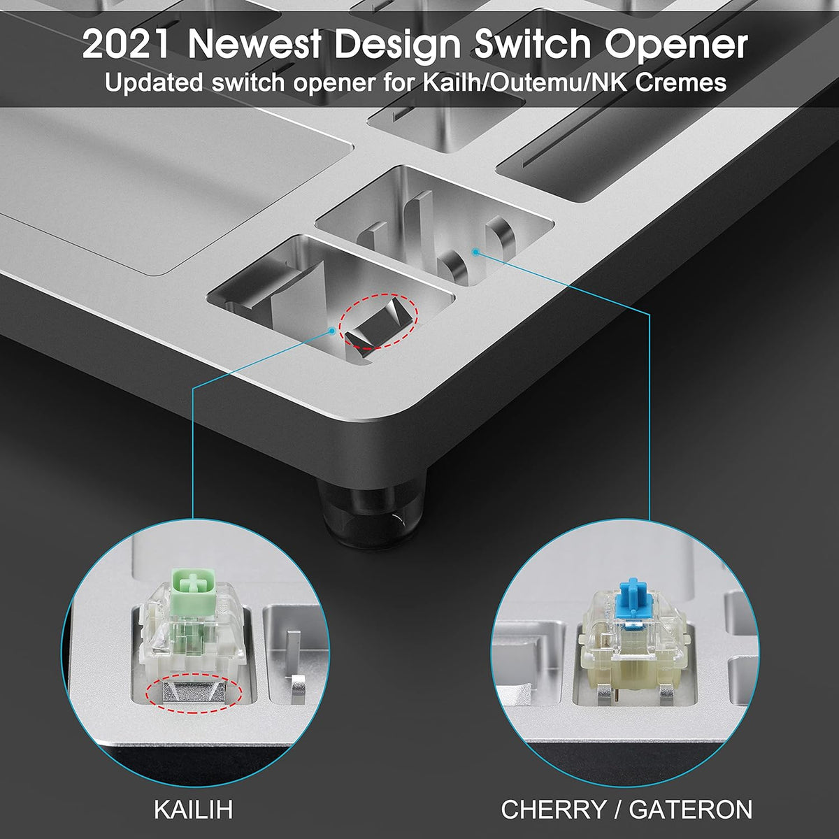 Aluminum Switch Lube Station and Switch Tester with 2 in 1 Switch Opener R899148