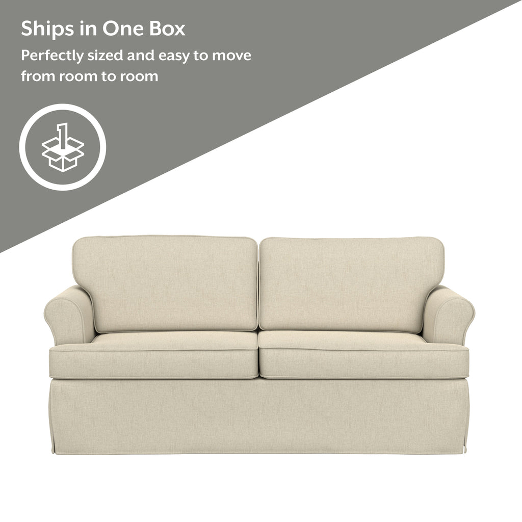 Beige Upholstered Sofa X132