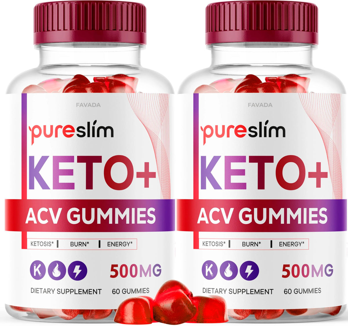 2 Pack ACV Gummies 120 Gummies O68201