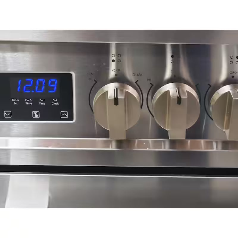 4-Element Electric Range with Convection in Stainless Steel P796369