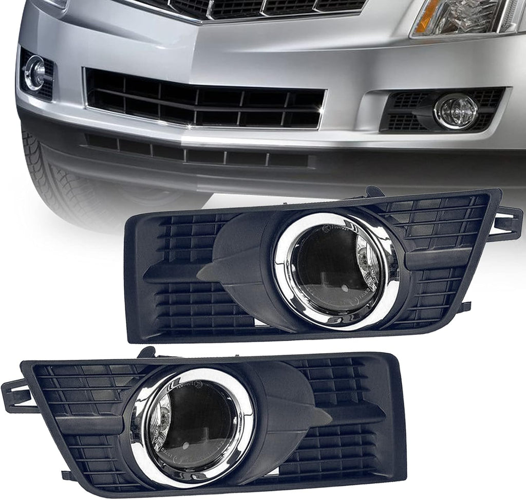 Complete Fog Lights Bumper Lamps with Switch Harness A48667