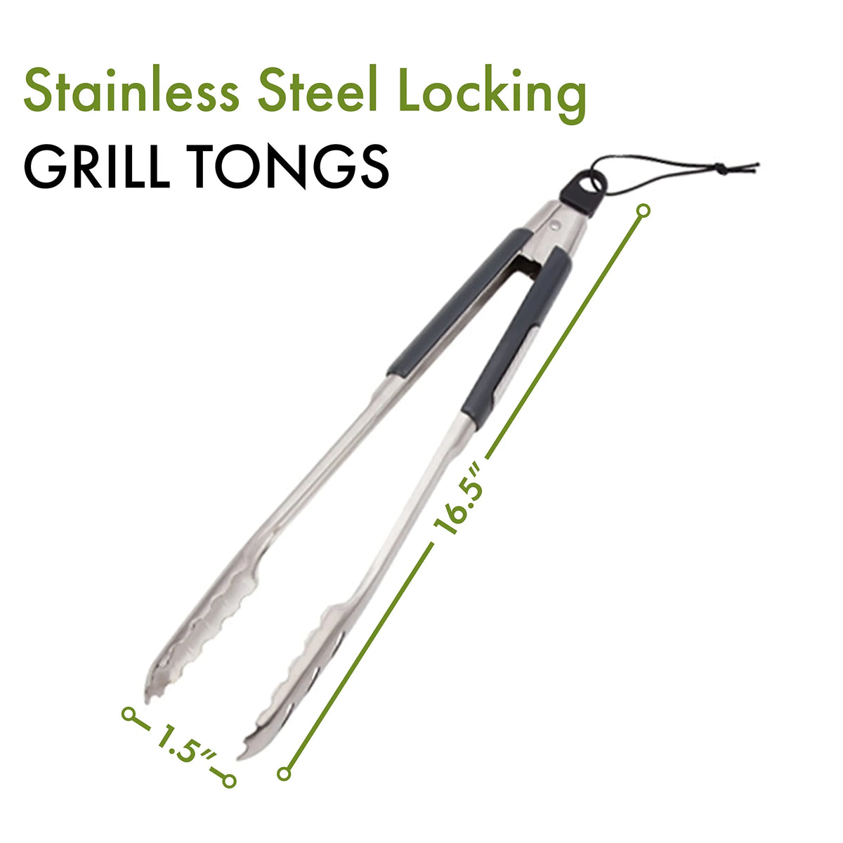 Stainless Steel Locking Tongs S584