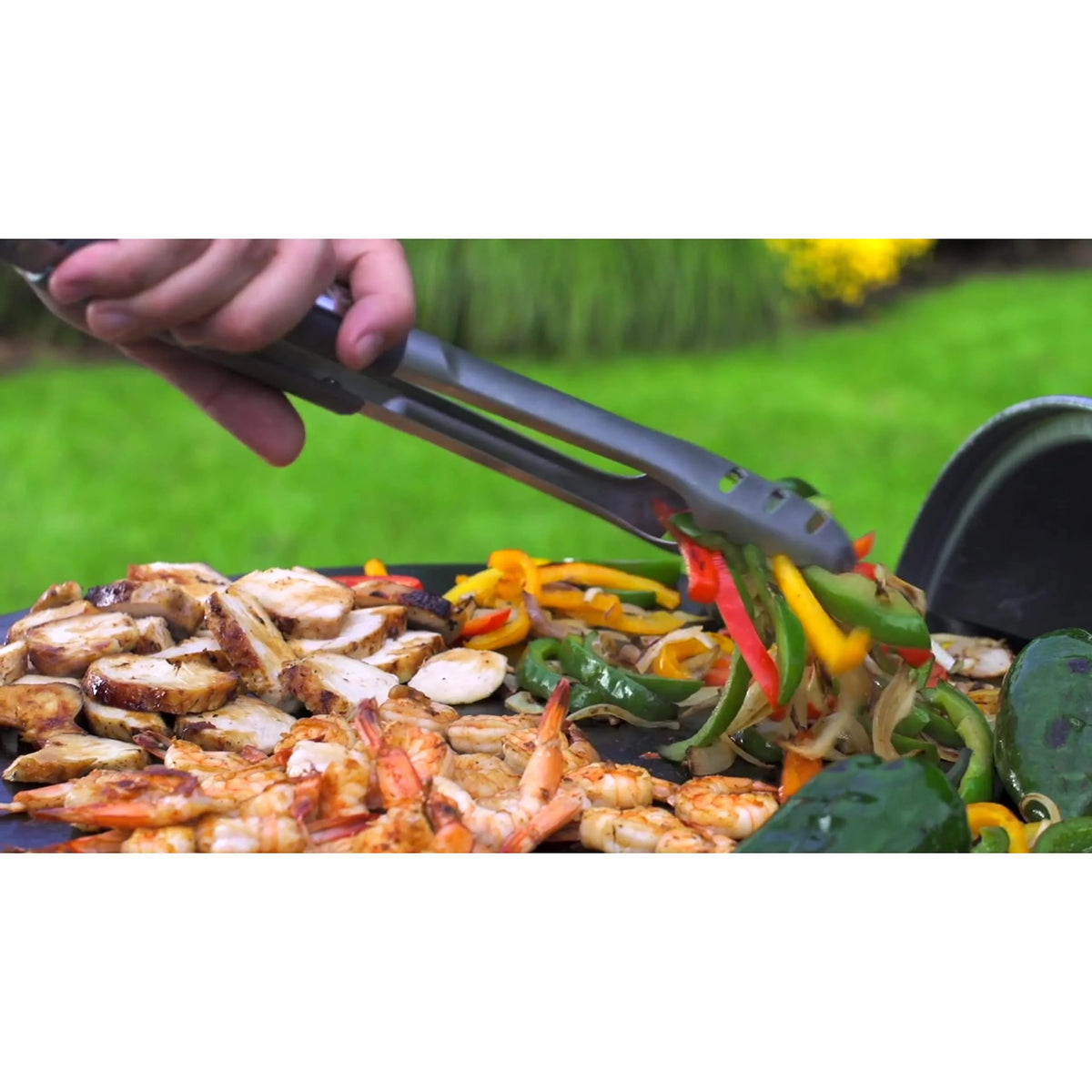 Stainless Steel Locking Tongs S584