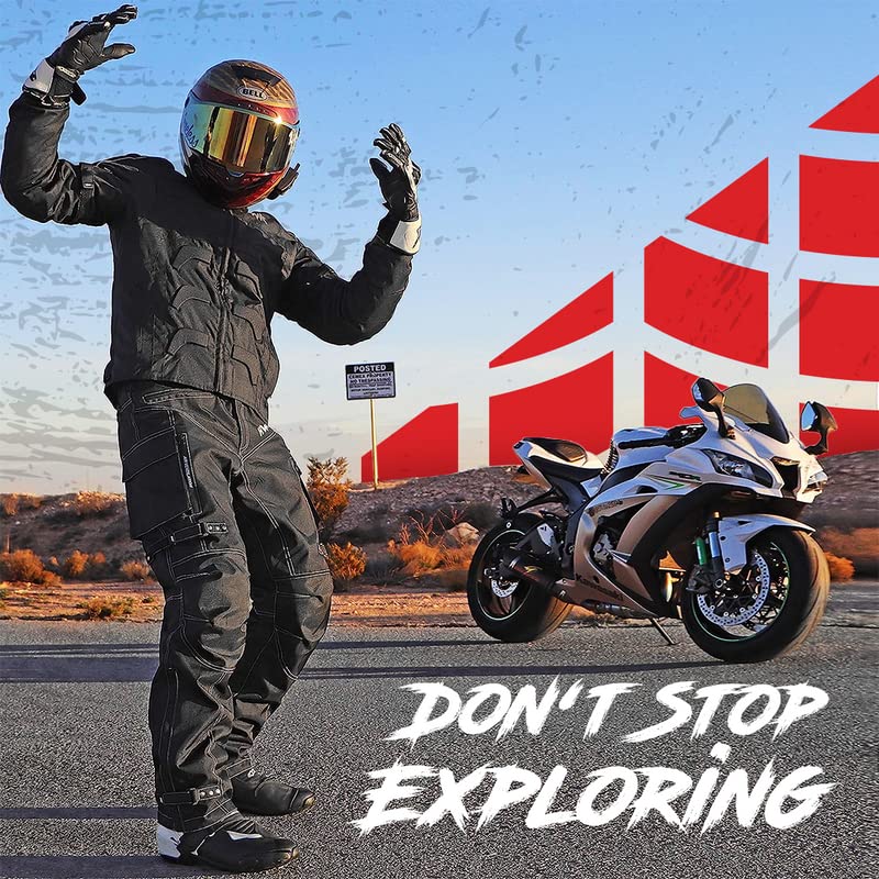 Weather Resistant Cordura Textile Motorcycle Jacket O73853