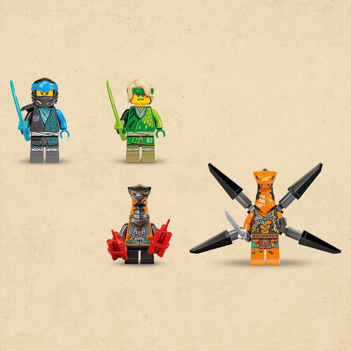 Ninjago Dragon Toy Set with Snake Figures & Minifigure S6755
