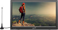 13 Portable Widescreen LED TV with USB/SD Inputs, HDMI, FM Radio, Rechargeable Battery F482