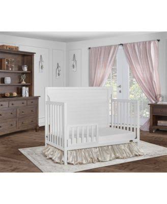 Black 5 in 1 Convertible Crib E2158