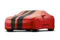 Outdoor Car Cover Red Black Stripes H962800