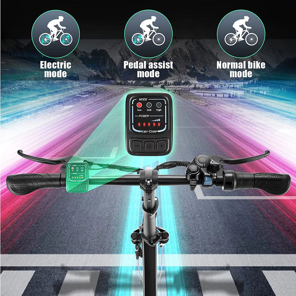 Folding Electric Bike 500W Full Suspension O285580