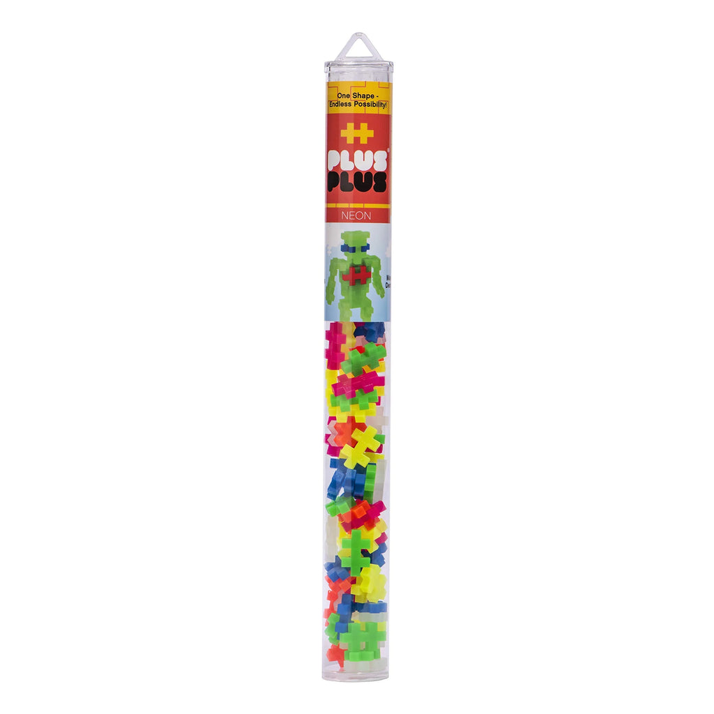 70 Pc Neon Mix Building Set Tube C6800
