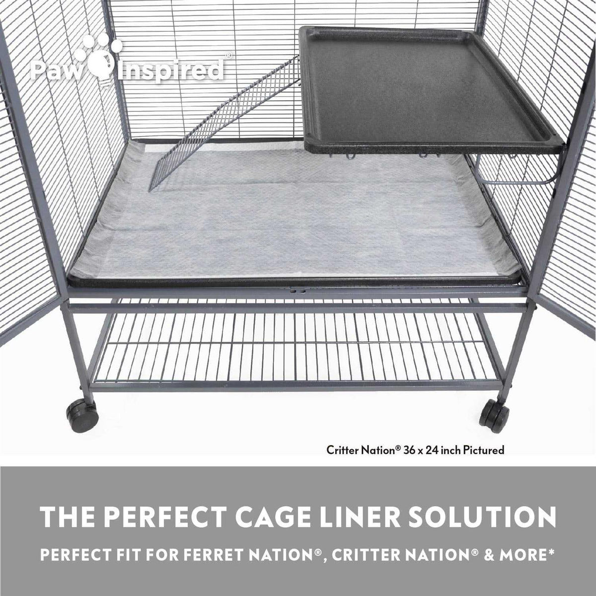 Disposable Guinea Pig Cage Liners Bamboo Charcoal Y268658