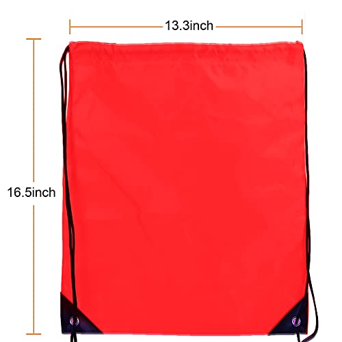 50 Pcs Drawstring Polyester Bags Y187299
