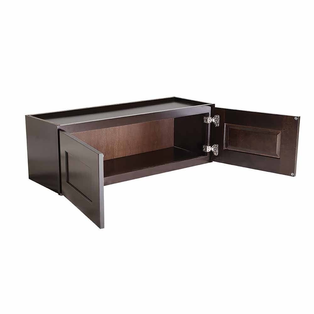 Espresso Double Door Kitchen Cabinet G49013