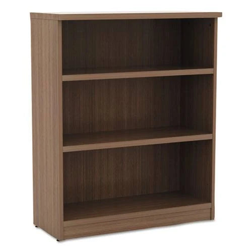 Three-Shelf Bookcase, Mod Walnut, Brown I383896