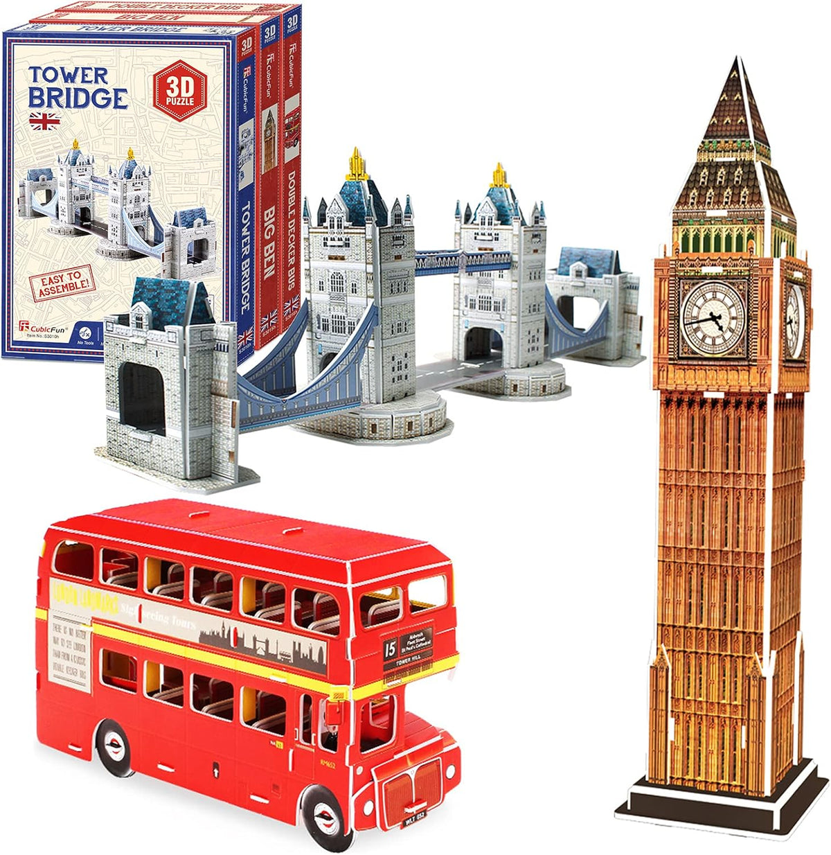 3D Puzzle Notre Dame de Paris Cathedral Model Kit, 293 Pieces T7577