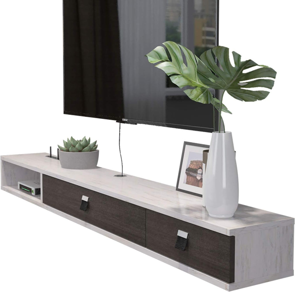 Wall Mounted Floating TV Stand Media Console with 3 Drawers D6121