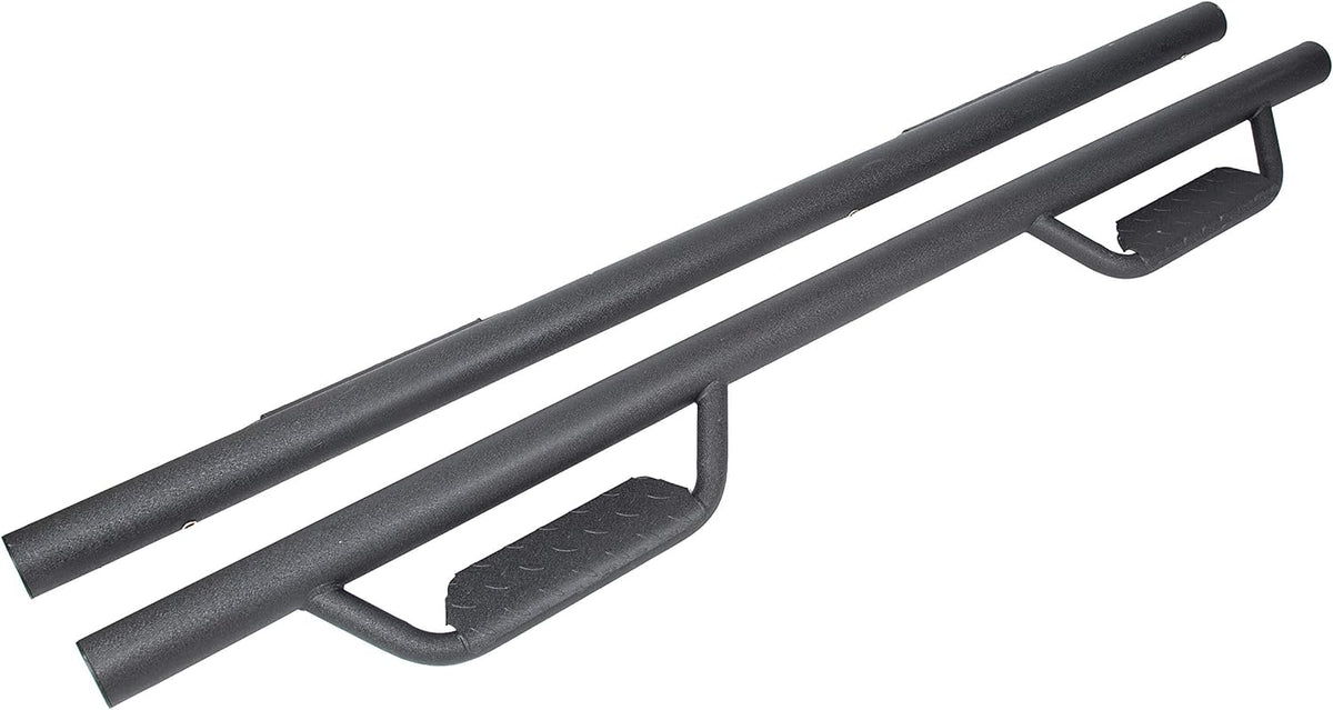 Matte Black Running Board Side Steps for Toyota Tacoma Double/Crew Cab 2005-2021 Q8674