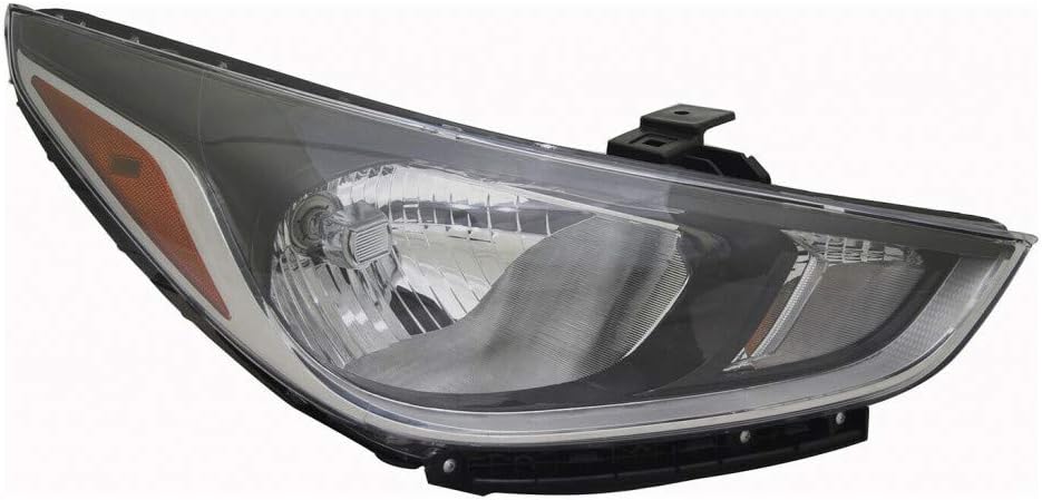 Passenger Side Halogen Headlight Assembly for Hyundai Accent 2018 2020 D986161