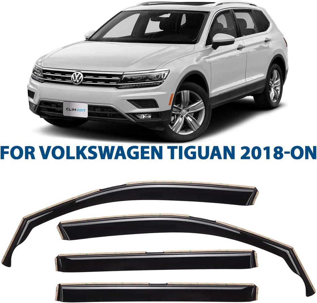 4 pcs Rain Guards for Volkswagen Tiguan 2018-2022 T91305