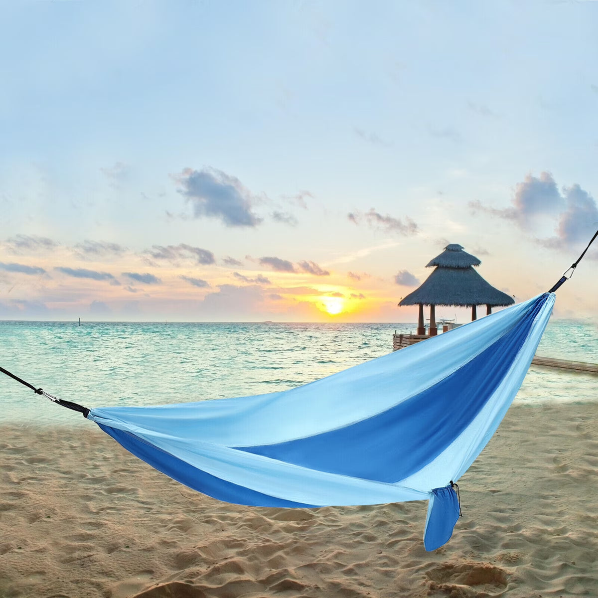 Lightweight Portable Camping Hammock with Storage Bag, 660lbs Load Z4040