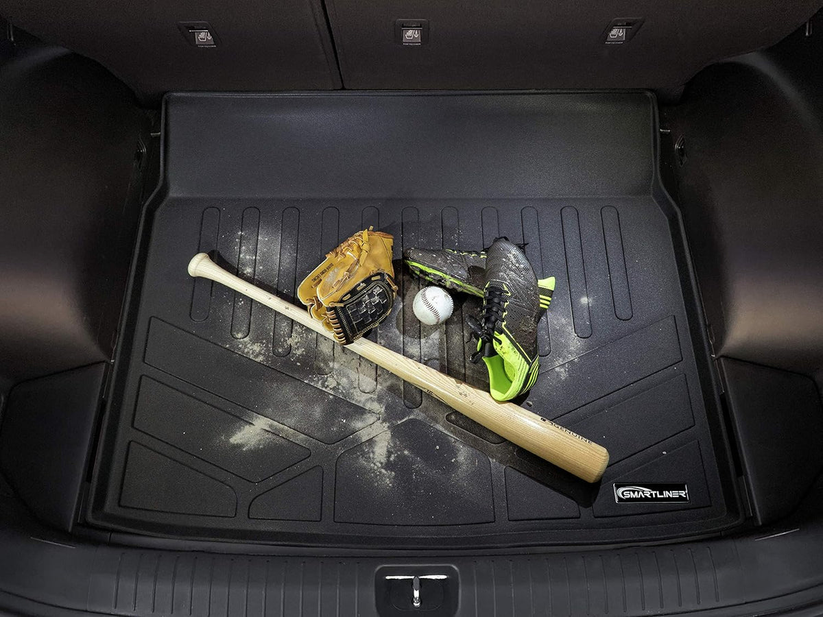 Black Custom Cargo Trunk Liner Floor Mat L329