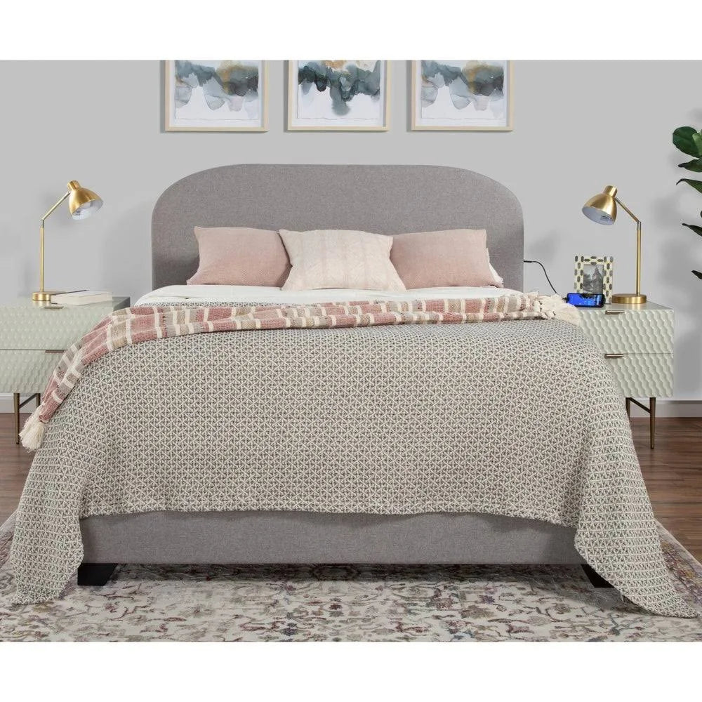 Grey Queen Bed O85396