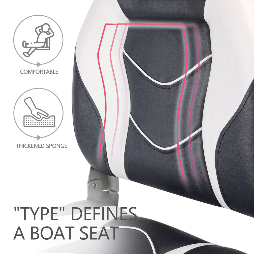 High Back Folding Boat Seat J579261